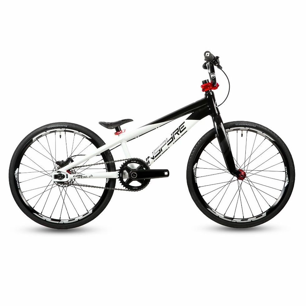 BMX INSPYRE CONCORDE V3 JUNIOR - BLACK/WHITE