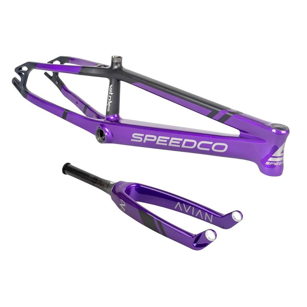 speedco velox evo frame/fork kit - sg purple
