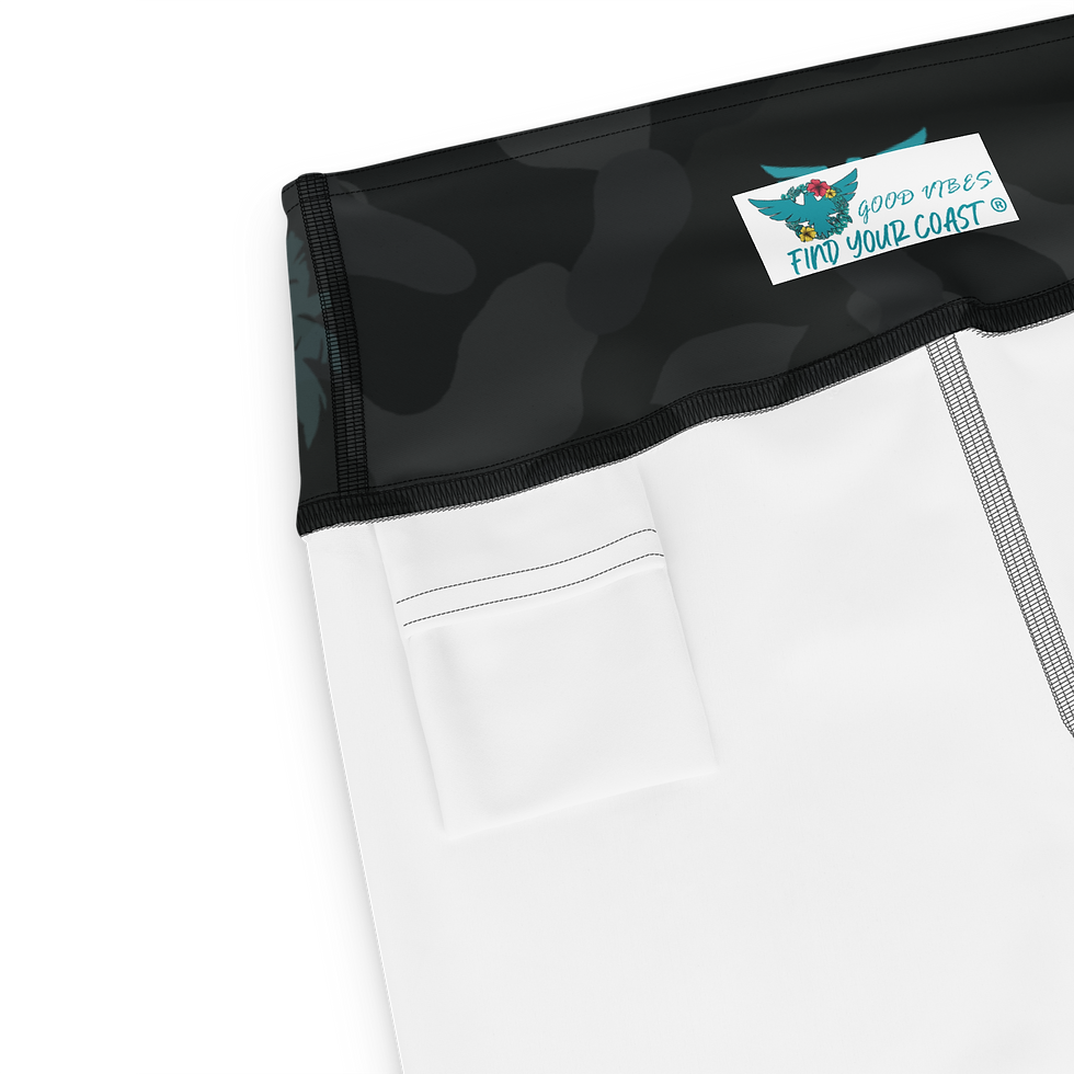 Thumbnail: CoastFlex Sport Palm Camo Leggings
