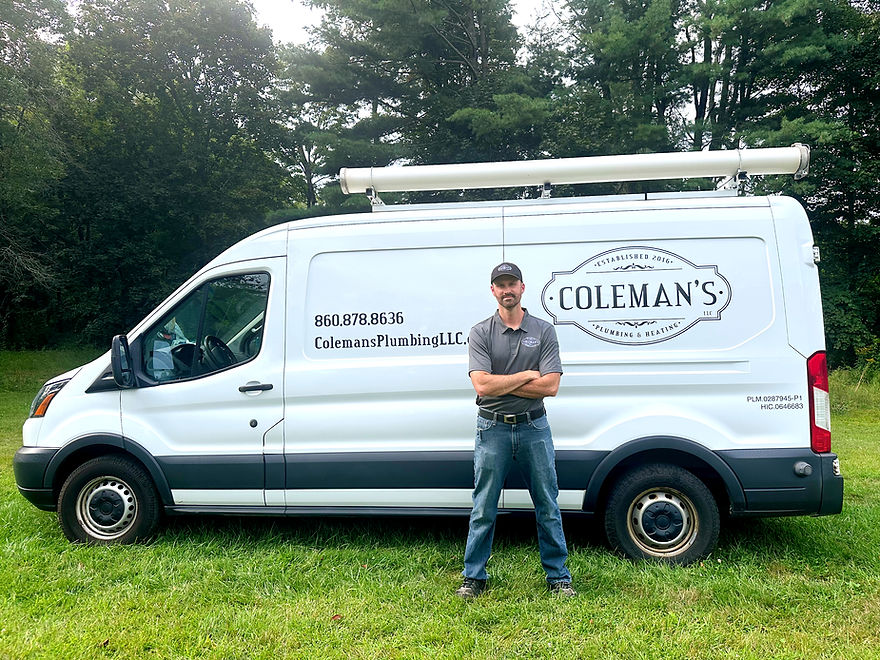 Owner and master plumber of coleman's Plumbing and heating