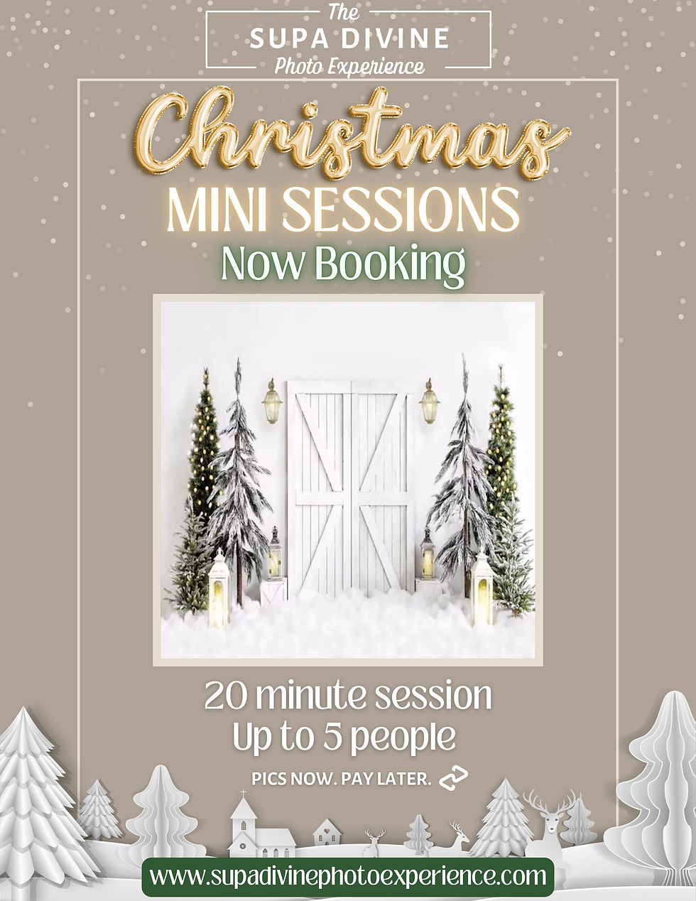Christmas Mini Shoots - Now Booking