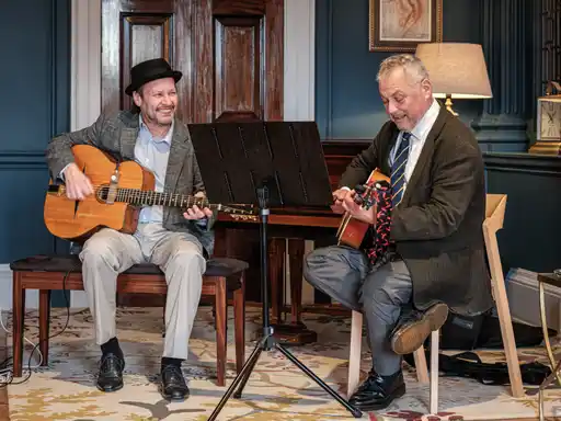 Jonny Hepbir & Peter Long Duo | Hire Jonny Hepbir Gypsy Jazz Guitarist and the Jonny Hepbir Gypsy Jazz Band for all Public and Private Events in Kent, Sussex, London and beyond