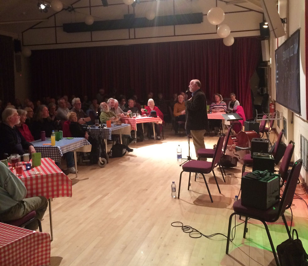 Jonny Hepbir Gypsy Jazz Quintet Sold-Out Concert At Steyning Jazz Club In West Sussex