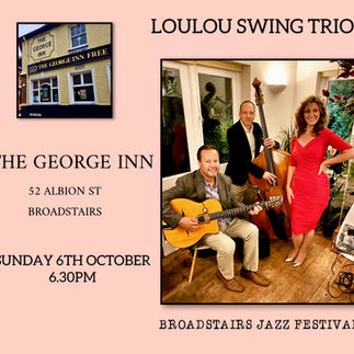 Friday 4th October 4pm at the award-winning The Magnet 37 Albion St. I'll be playing in a 'Django meets Wes' show with a fabulous arch-top jazz guitarist, Sam Dunn. This should be a great session, we've played together a few times and it's always been a blast. We'll be channeling our inner Django Reinhardt and Wes Montgomery respectively.  Saturday 5th October Midday at Sonder 11-13 Charlotte St. I can be found with a very compact trio, Metro Vipers. This will be a fun gig! Swing Guitar, Double Bass, Saxophone, Clarinet and smooth vocal harmonies. So many things going on and with a few song surprises to ease you into the weekend.  Sunday 6th October 6.30pm at The George Inn 52 Albion St. Ending the weekend with Loulou Swing Trio pumping out classic jazz standards with popular Big Band vocalist Louise Cookman and the excellent double bassist Jerome Davies. 