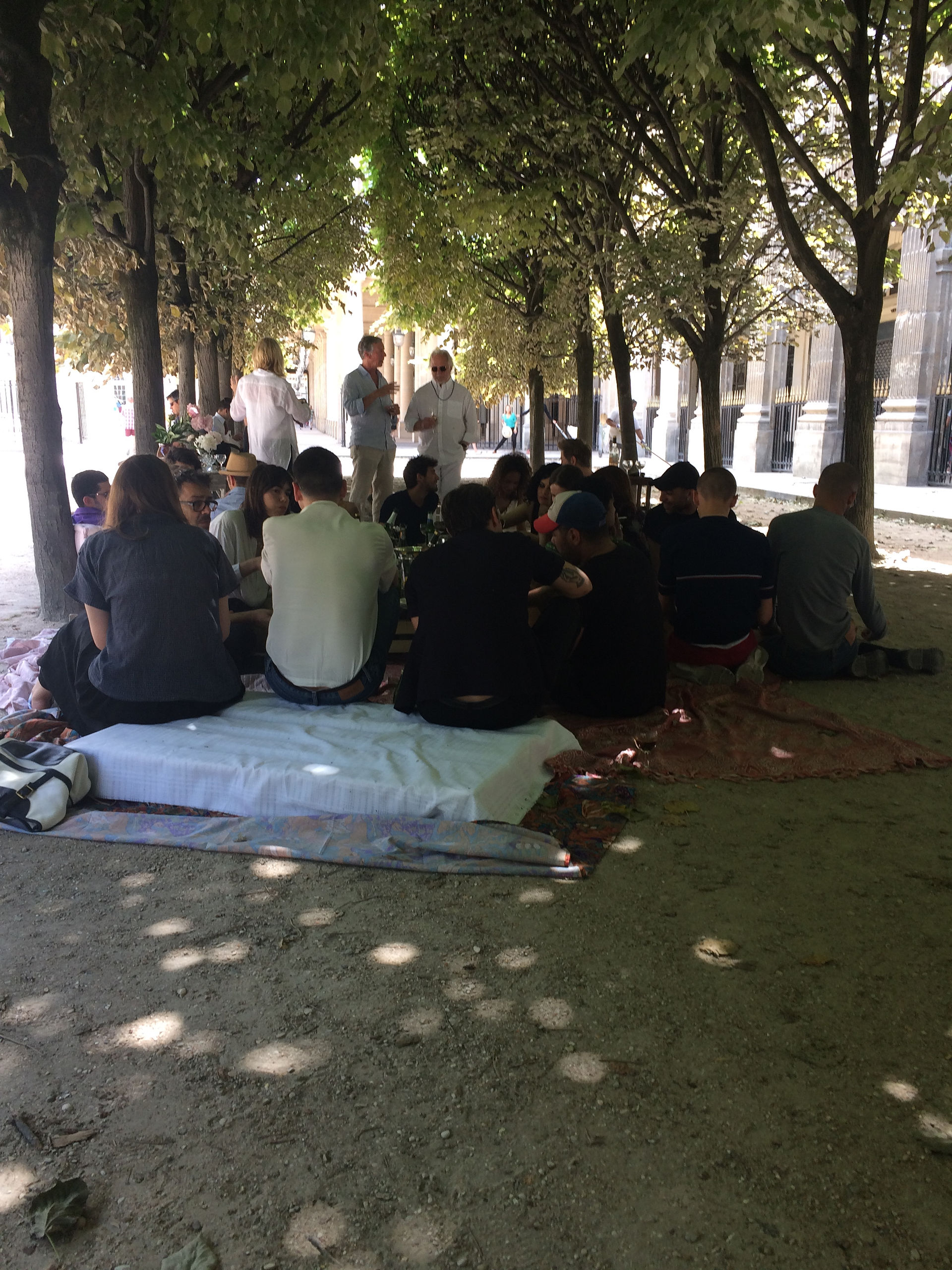 Jonny Hepbir Instrumental Gypsy Jazz Quartet At Jardin Du Palais-Royal In Paris France