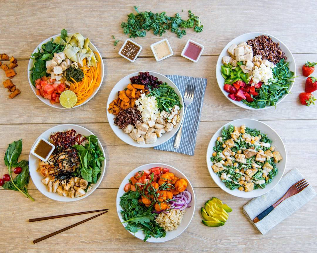 Déguster cette large variété de salade à emporter 