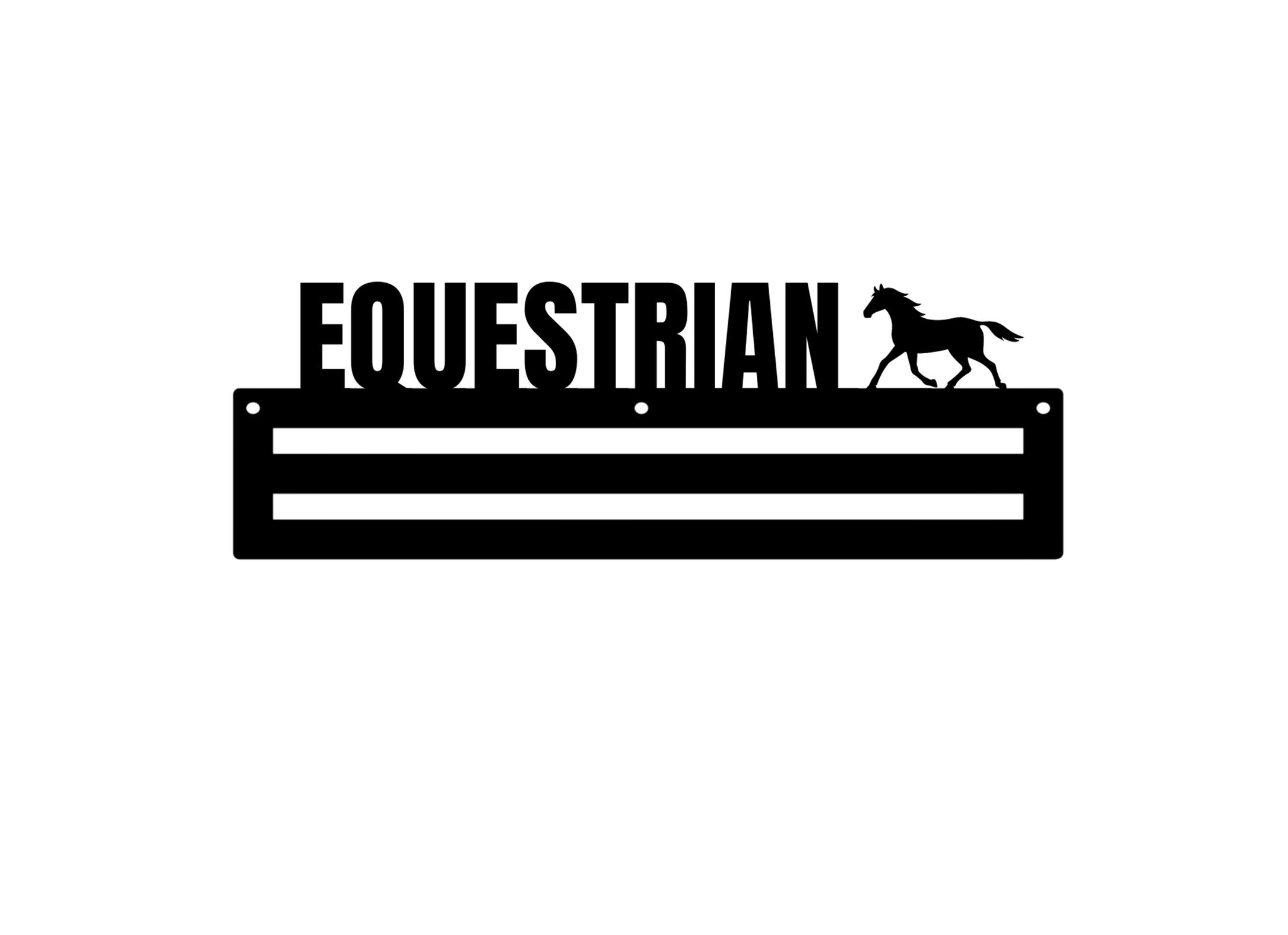 Equestrian Ribbon Hanger - Whole Horse