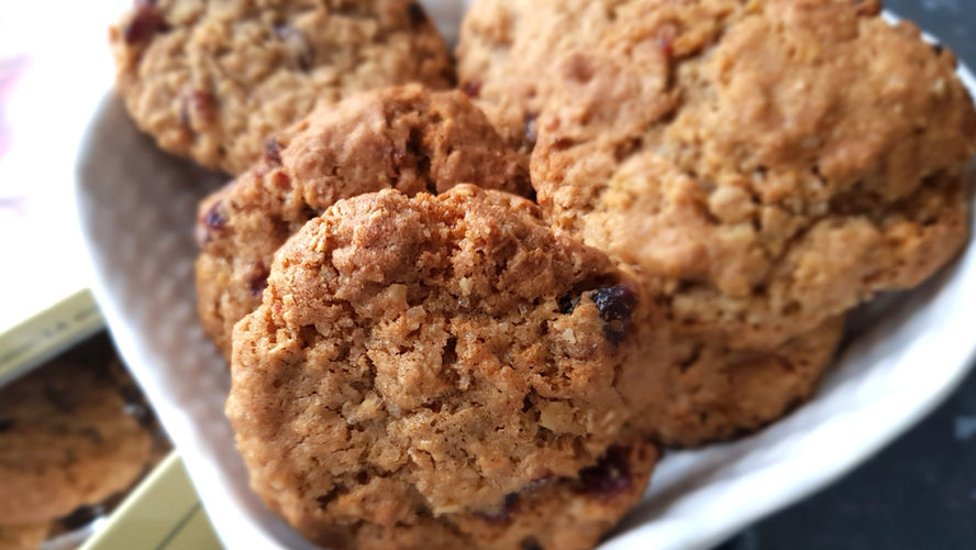 Oat & Cranberry Biscuits