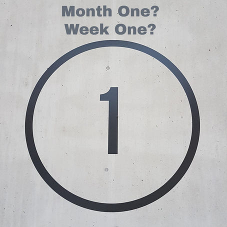 Month 1 or Week 1 basis?