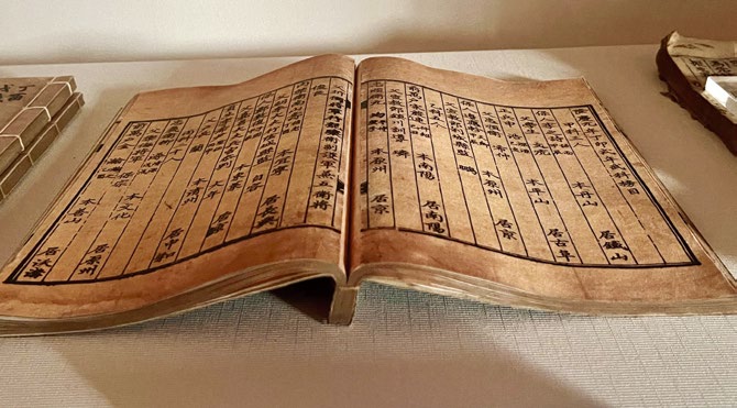 shrine of Gen. Won-Gyun artifacts