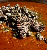 rabbit in the paella