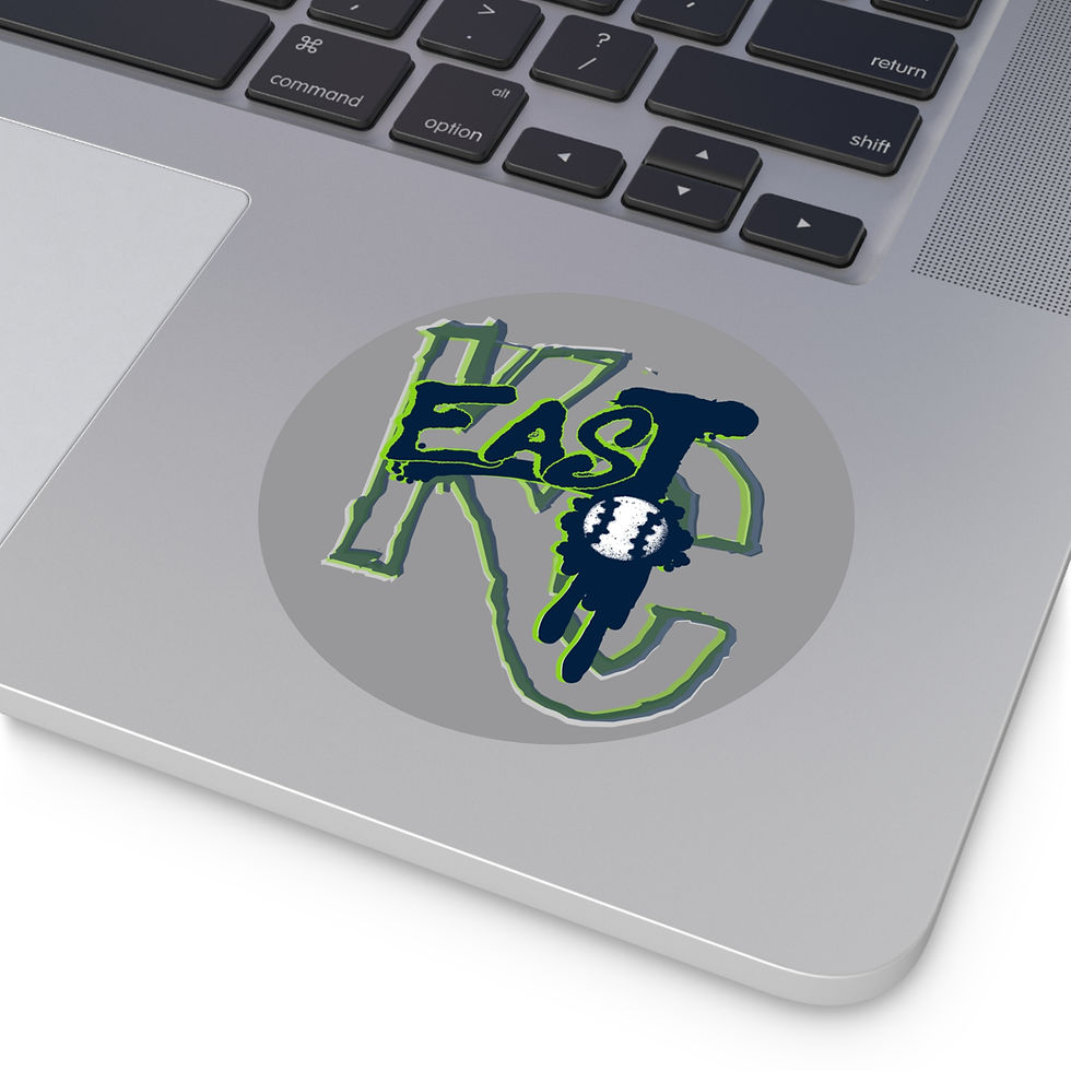 Thumbnail: East KC Diamonds Vinyl Sticker – Waterproof Baseball Decal