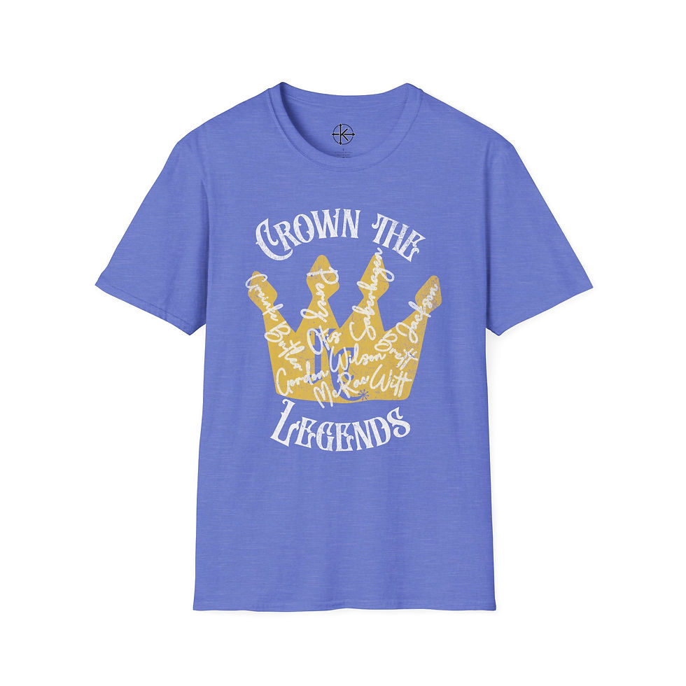 Thumbnail: Crown the Legends - Unisex Graphic Tee | KaotiC Crown