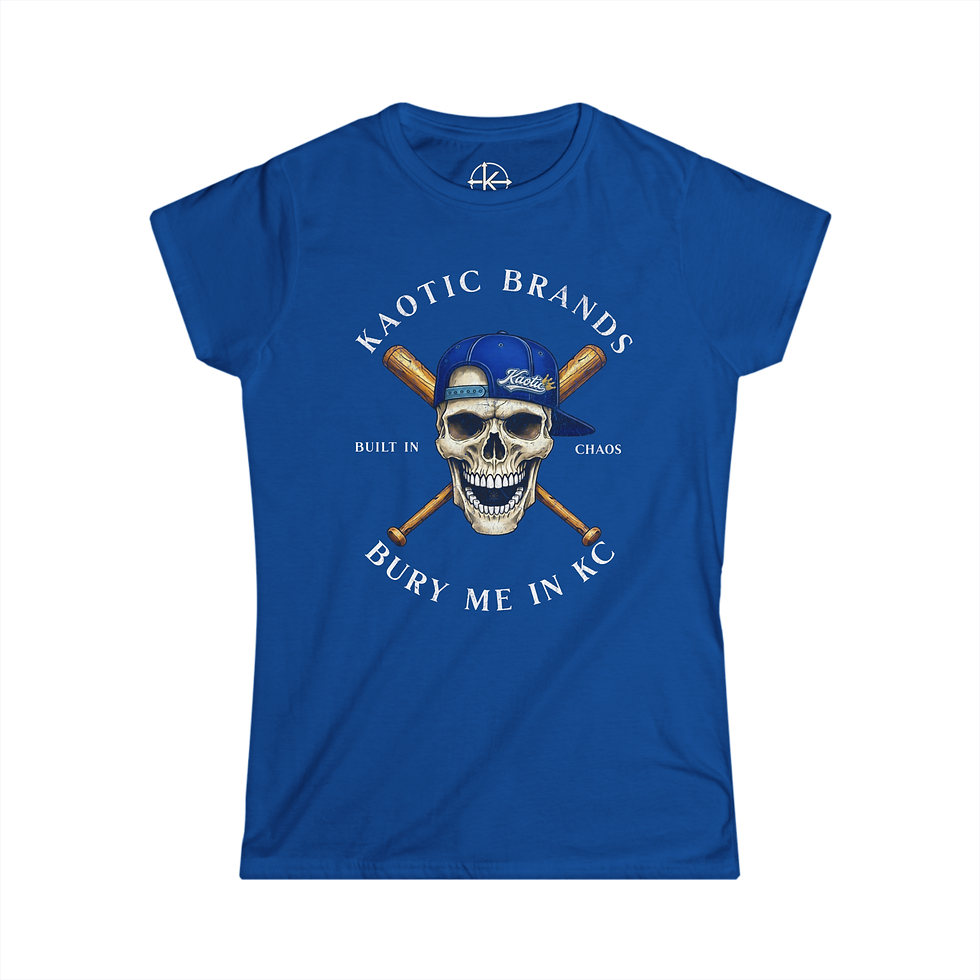 Thumbnail: Bury Me Royal - Women's Fitted Tee | KaotiC Crown