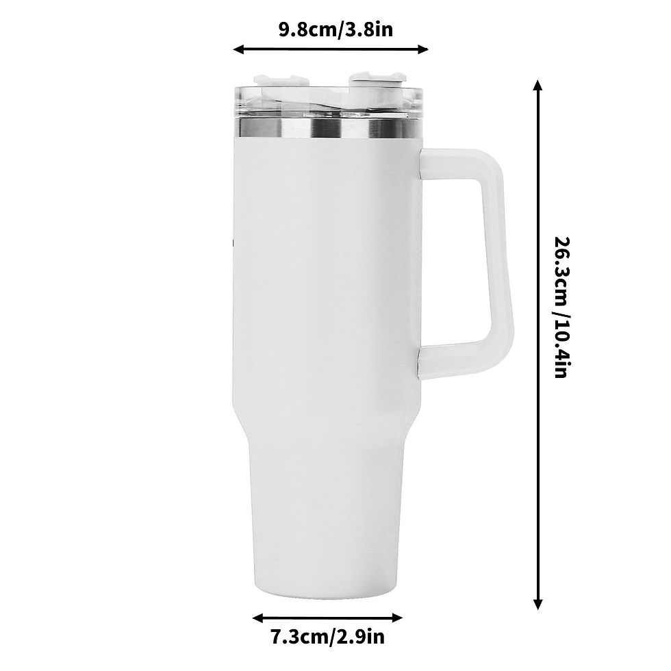 Thumbnail: Her Fight Is Our Fight 40 oz Tumbler | KaotiC Millie