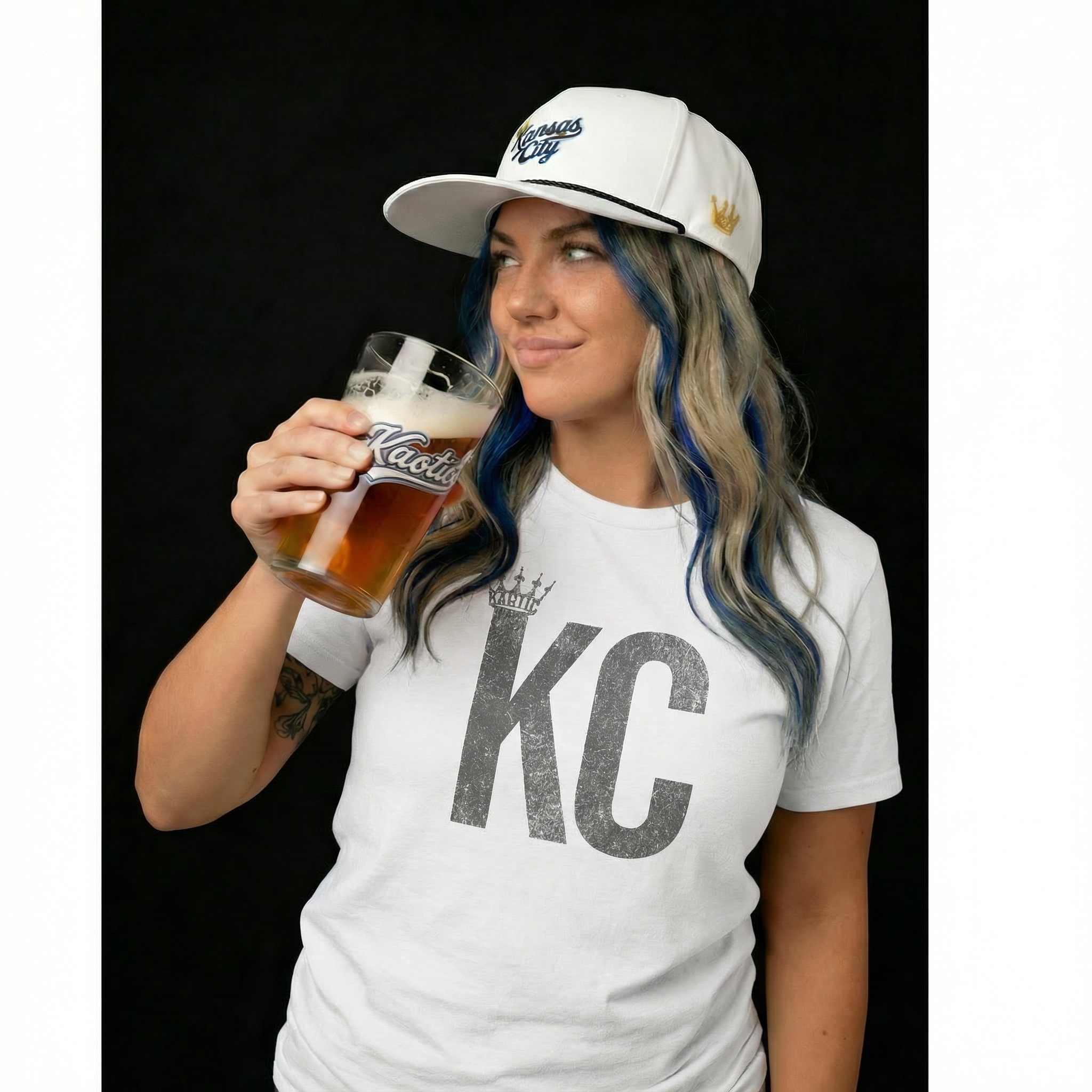 KC Reign- Carbon- Unisex Graphic Tee | KaotiC Crown