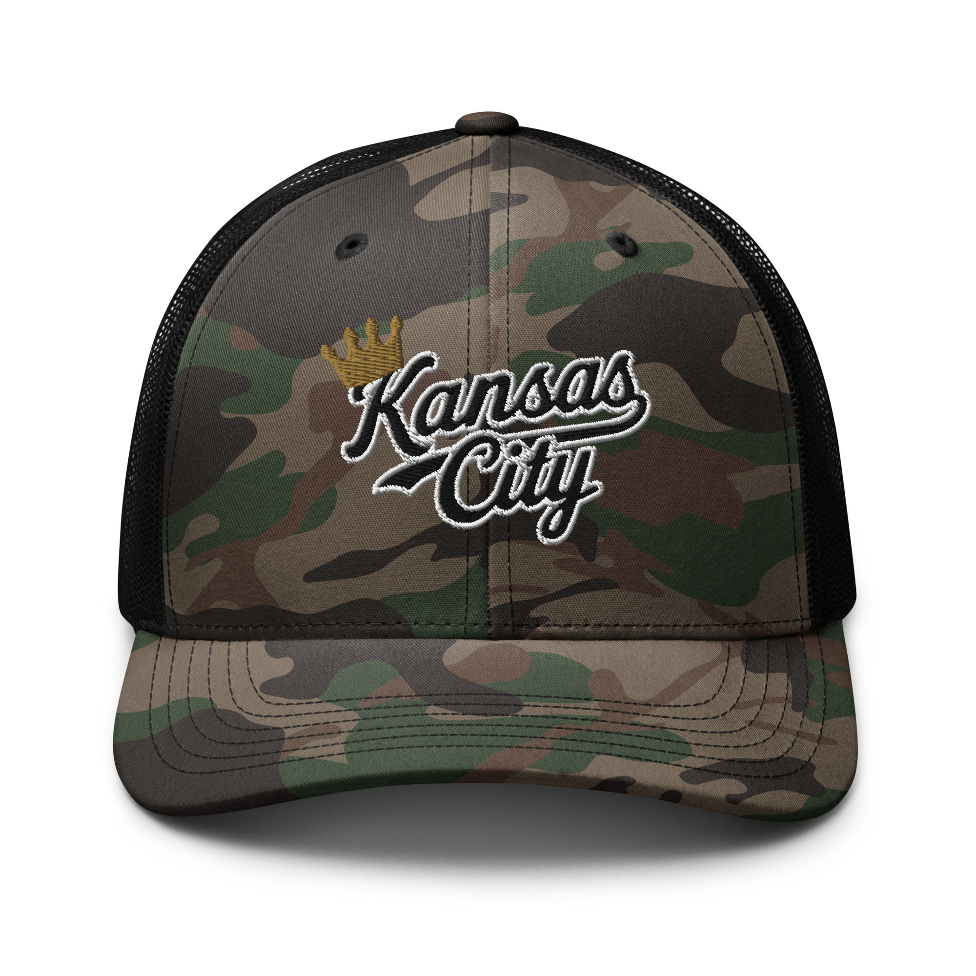 Crowned City- Alt Camo Trucker Hat | KaotiC Crown