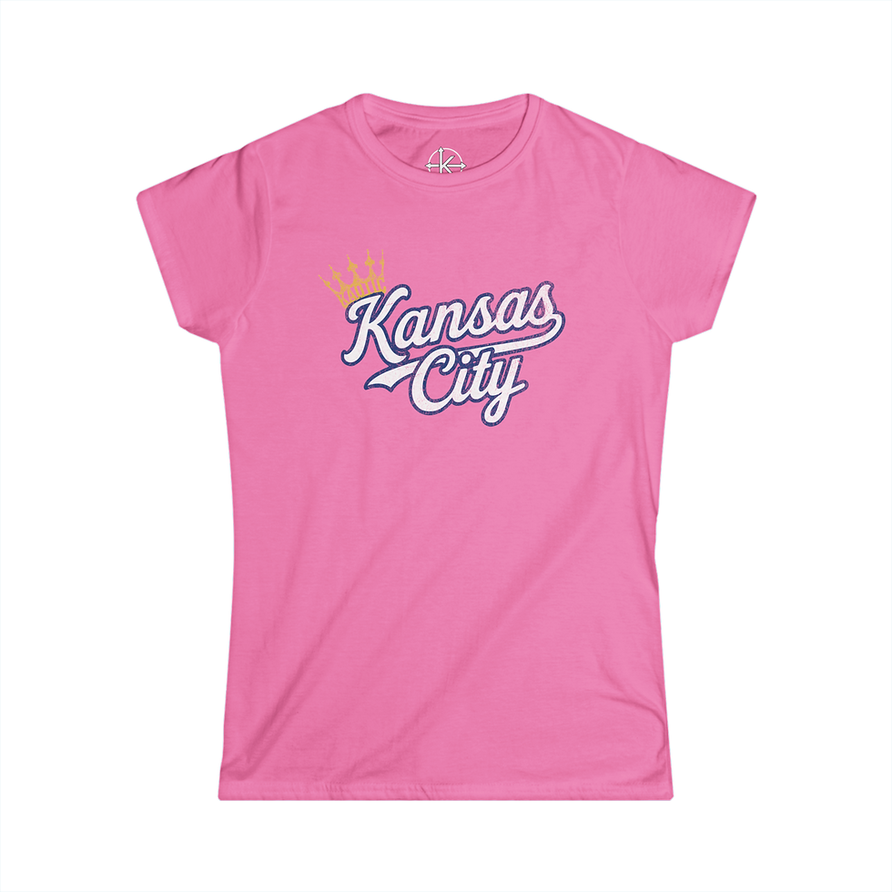 Thumbnail: Crowned City- Women's Fitted Tee | KaotiC Crown