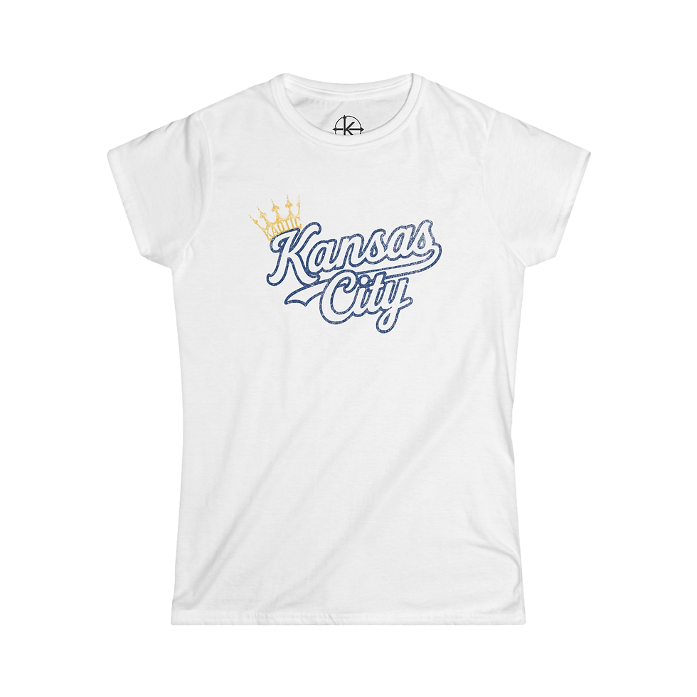 Thumbnail: Crowned City- Women's Fitted Tee | KaotiC Crown