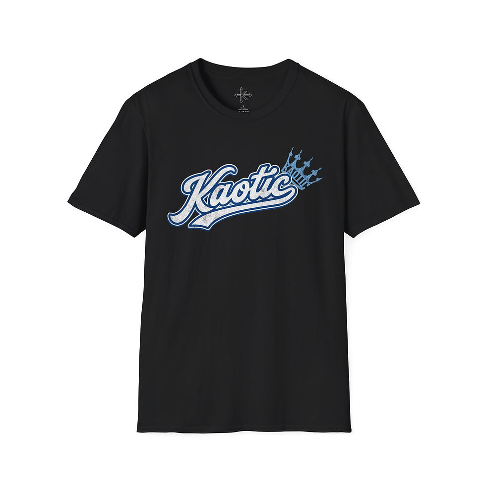 Thumbnail: KaotiC Reign / Baby Blue Variant - Unisex Graphic Tee | KaotiC Crown