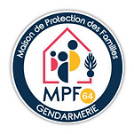 LOGO MDF MAISON DES FAMILLES GENDARMERIE 64