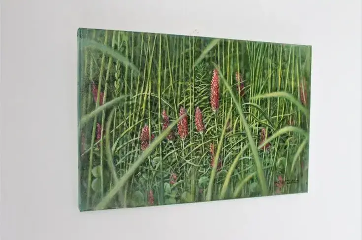 Prairie par Pierre-Jean Gaby (2022) _ Peinture Huile sur Toile(1).webp