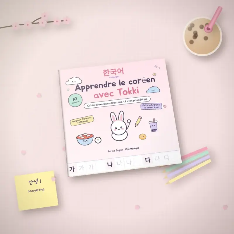 Apprendre-le-coreen-avec-Tokki-lifestyle-bureau-pastel.webp