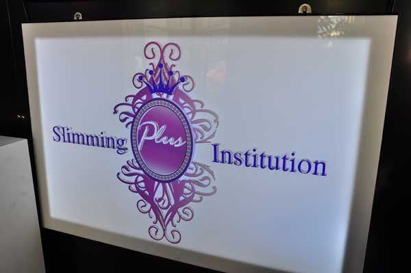 ป้าย Slimming Plus Institution