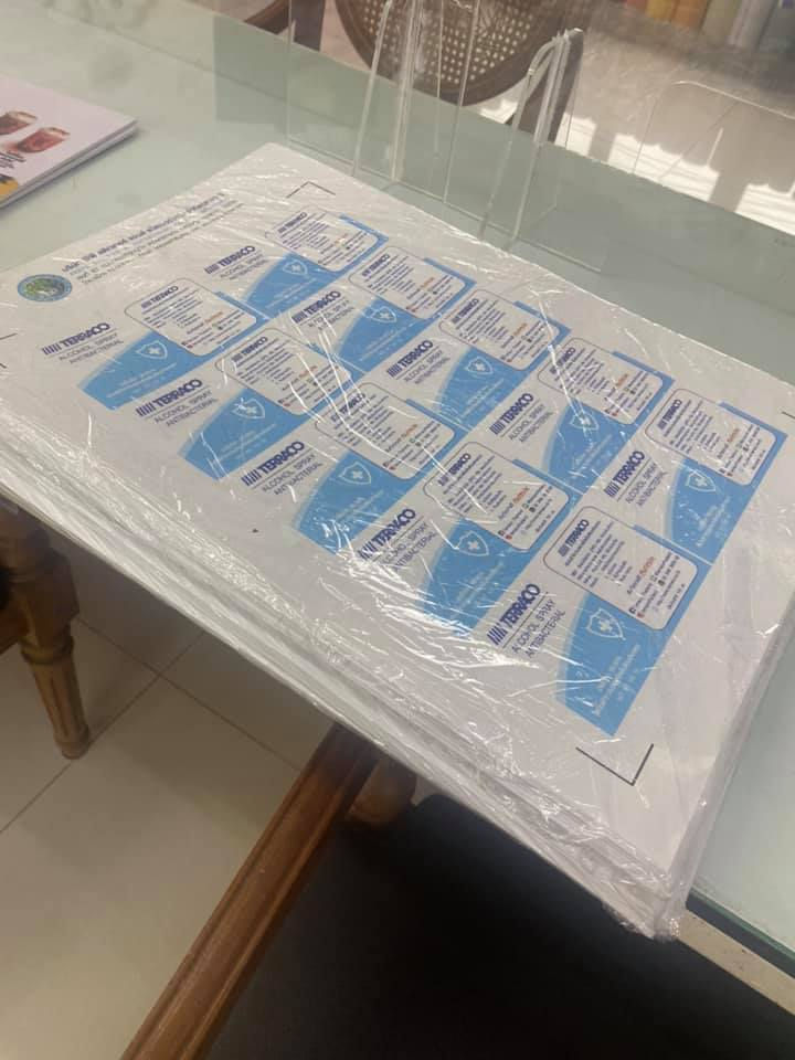 ฉลากสินค้า TERACO