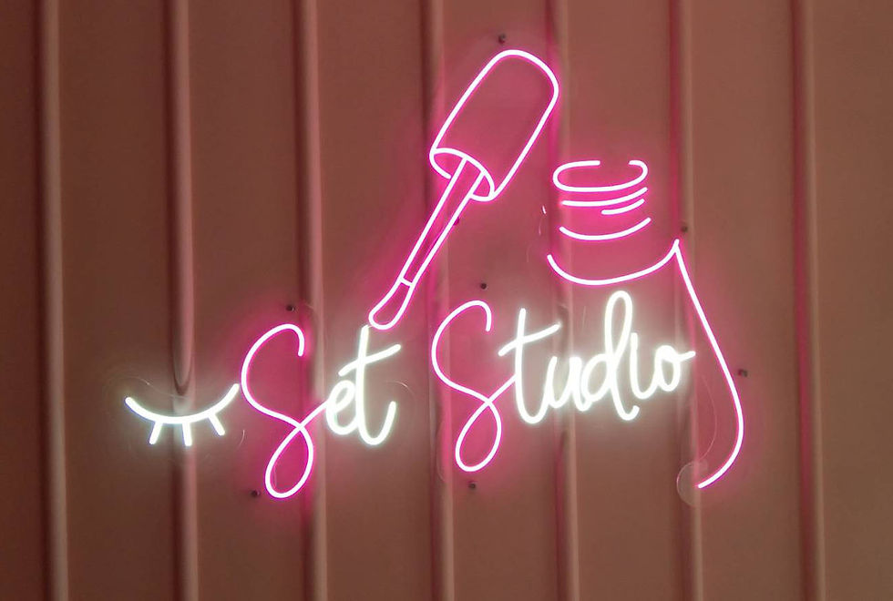Thumbnail: ป้ายชื่อร้าน ตัวอักษรโลหะ Set Studio
