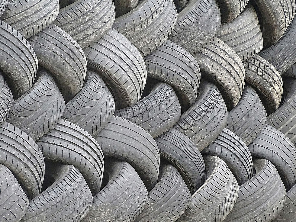 Tyre Pile Pause for Counselling Aberdeen