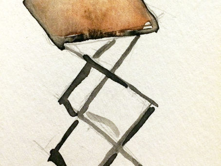 Sketching on a Cold NYC day.