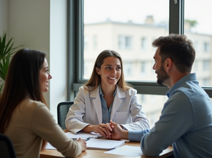 Pareja feliz tras elegir el plan médico privado correcto en Puerto Rico, asegurando su salud y estabilidad financiera.