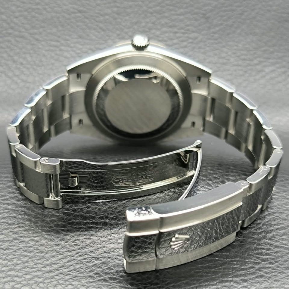 Datejust II Rhodium 41mm view 4