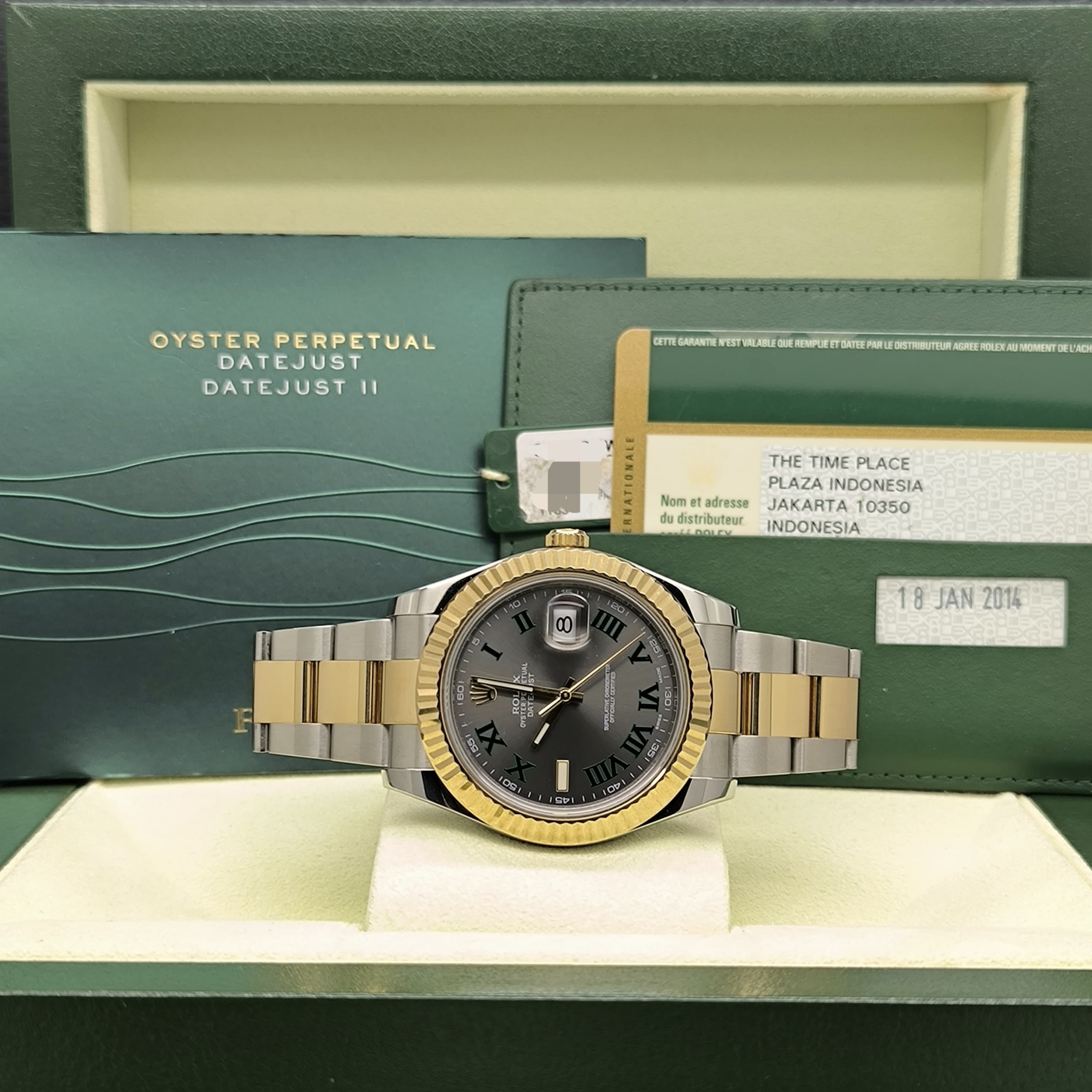 Datejust II 41mm view 5