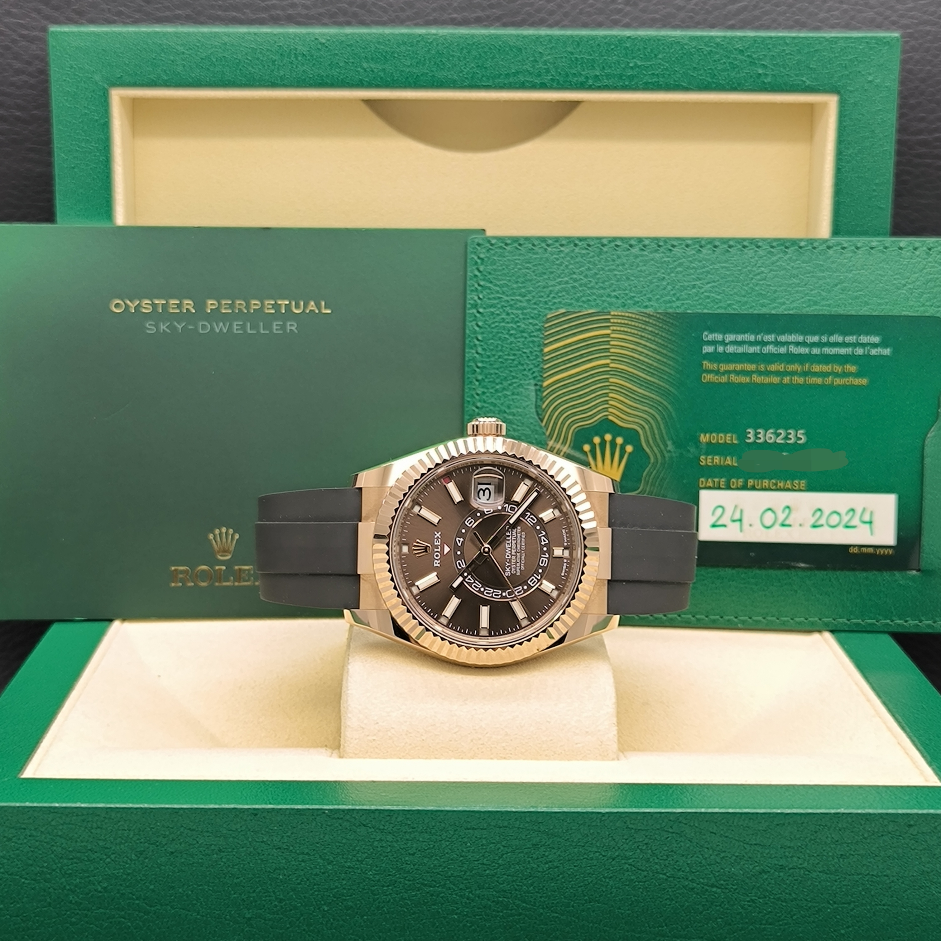 Sky-Dweller Oystersflex 42mm view 5