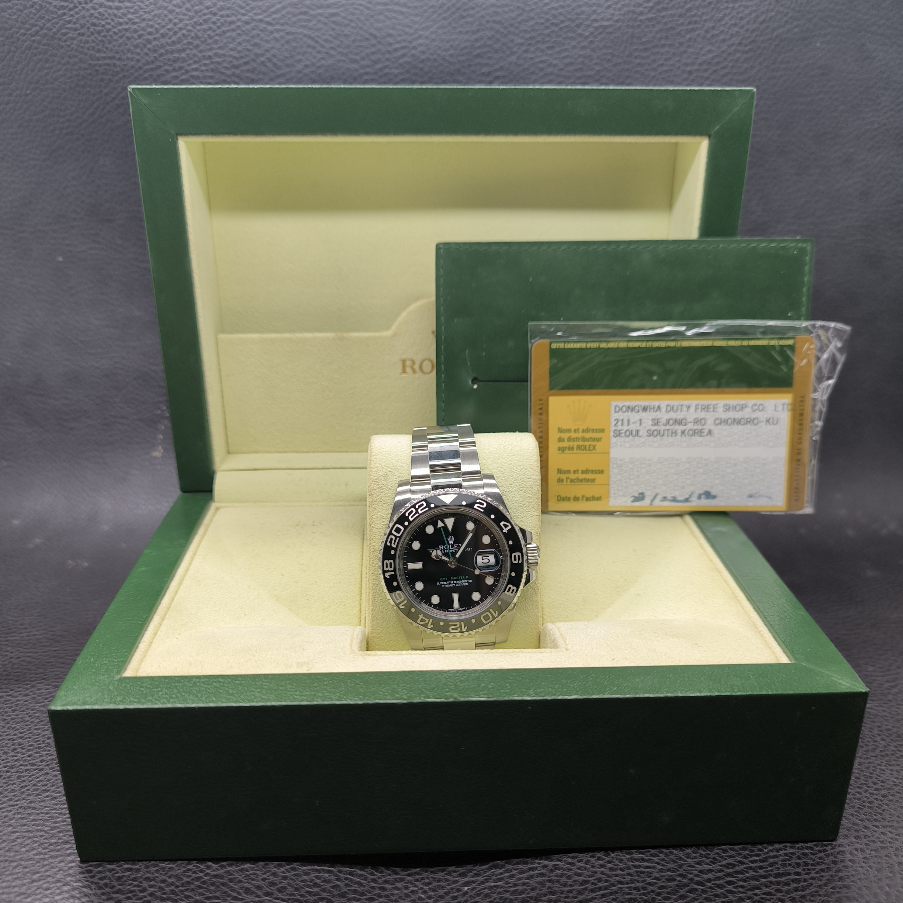 GMT-Master  II 40mm view 5