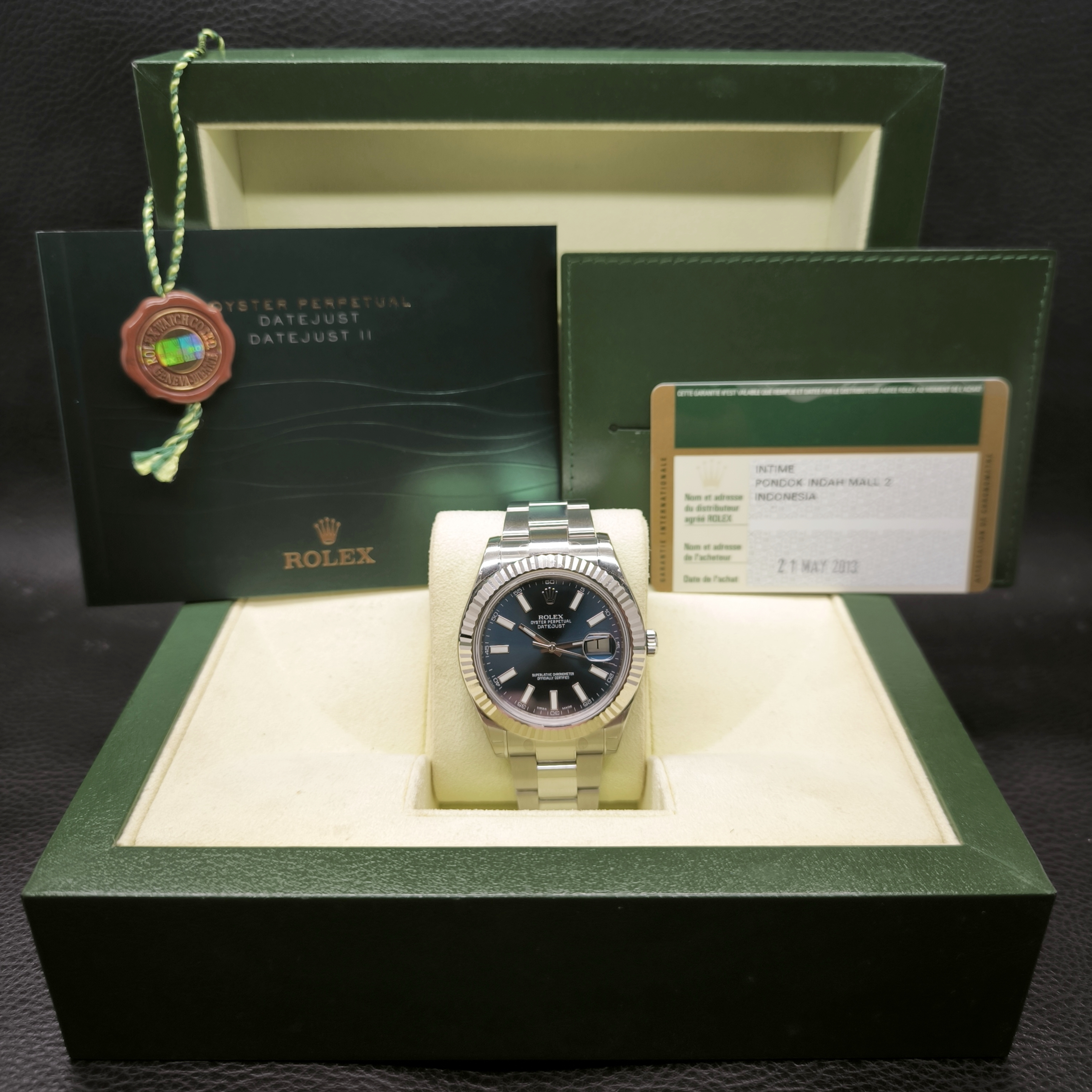 Datejust II 41mm view 5