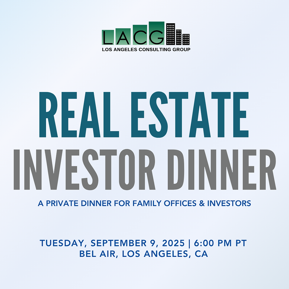 Real Estate Investor Dinner