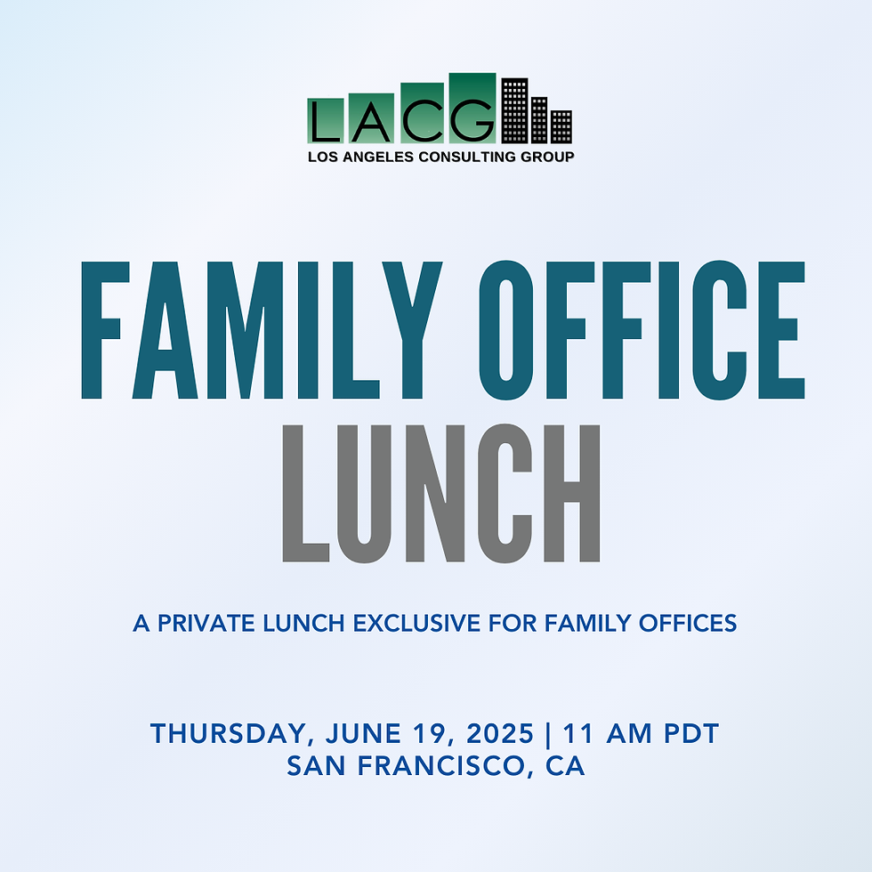 Family Office Lunch