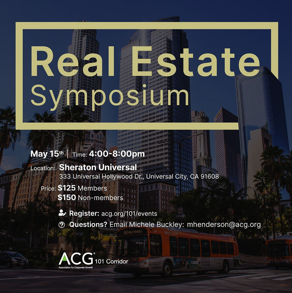 ACG101: Real Estate Symposium