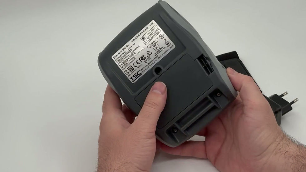 TSC Alpha-3R taşınabilir barkod yazıcı tanıtım videosu