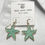 Thumbnail: Teal Starfish Earrings