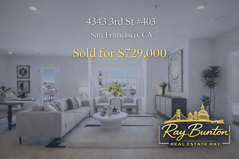 Picture of home address 4343 3rd st #403 San Francisco, CA, Sold for $729,000