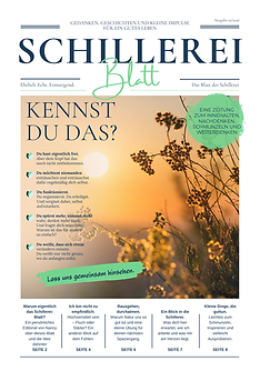 Titelblatt Schillerei Zeitung Ausgabe 01/2026