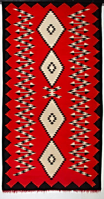 Rare Navajo Germantown Serape