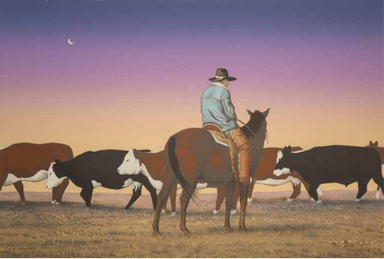 Western art, Artist Proofed Lithograph