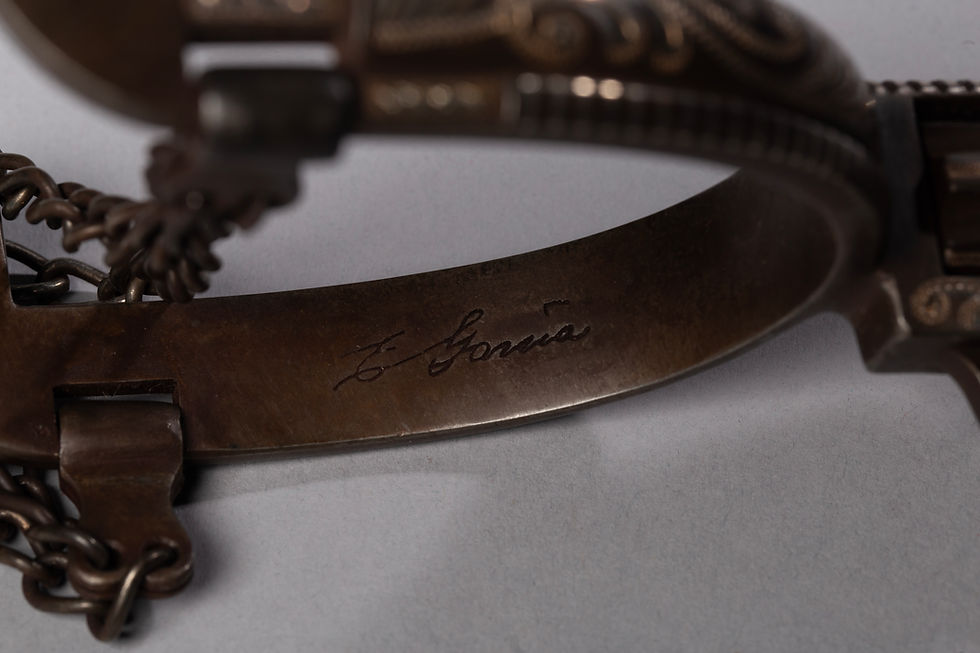 Thumbnail: E. Garcia Revolver Spurs, Old west and Vintage Cowboy