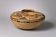 Large Hopi Sikyatki style pot, Bill Freeman (1927-2012) 9"H, 18"D