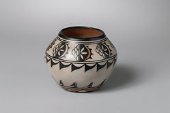 Cochiti Polychrome Pot, Virgil Ortiz (b. 1969)